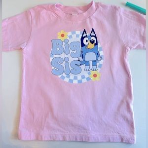 Bluey Big Sis t-shirt.
